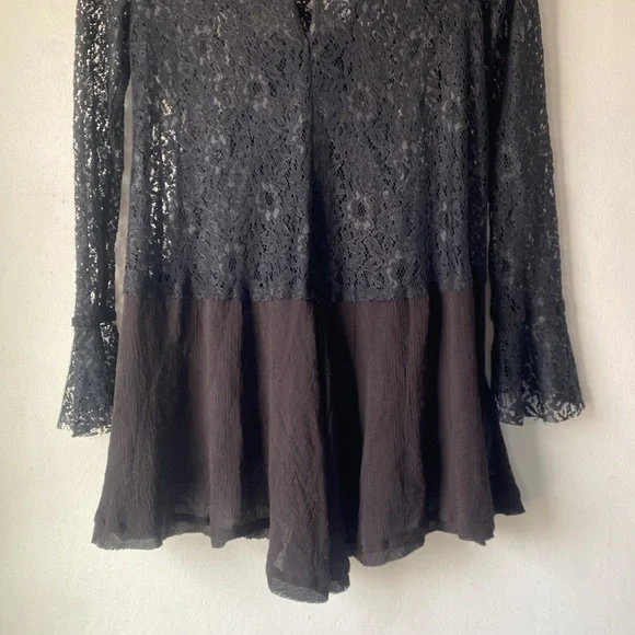 NWT Free People XS Tell Tale Lace Tunic - Picture 11 of 14
